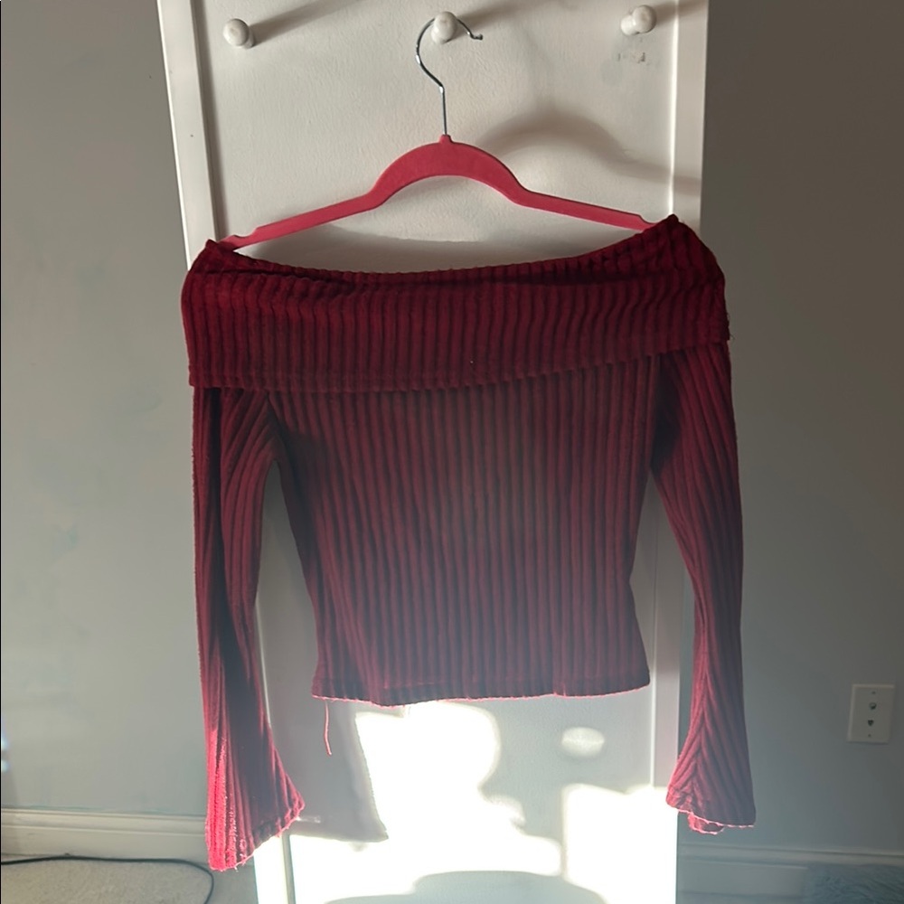 Women’s XXS Off The Shoulder Sweater